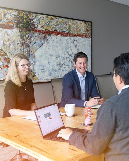 Meeting with investors and family businesses