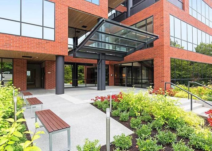 Exterior view of the 550 Kirkland Way building in Seattle, Washington.